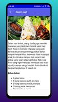Resep Makanan Sunda Sederhana capture d'écran 2