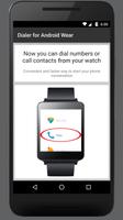 Dialer for Android Wear ảnh chụp màn hình 1