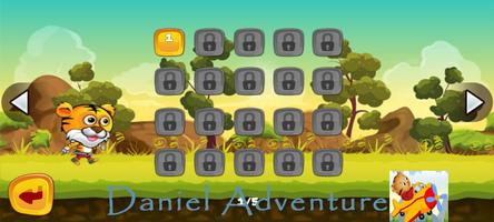 Fly Daniel The Tiger Plane الملصق