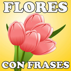Flores Con Frases 아이콘