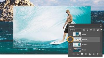 Adobe Photoshop :Photo Editor Collage Maker Guide capture d'écran 1
