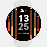 Stripes Pixel Watch Face