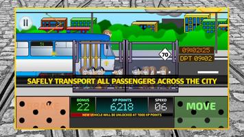 Tram Driver Simulator 2D Affiche