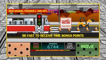 برنامه‌نما Tram Driver Simulator 2D عکس از صفحه