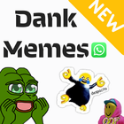 DankMeme Stickers for Whatsapp (send me memes) Zeichen