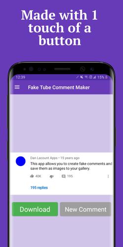 Fake Tube Comment Maker APK for Android Download