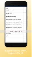 NFL Football: Scores & Stats capture d'écran 2