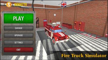 Fire Truck Simulator पोस्टर