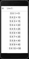 Maths Tables capture d'écran 3