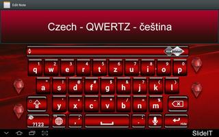 SlideIT Czech QWERTZ Pack โปสเตอร์