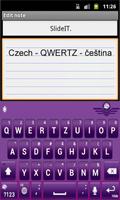 SlideIT Czech QWERTZ Pack ภาพหน้าจอ 1