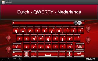 SlideIT Dutch QWERTY Pack gönderen