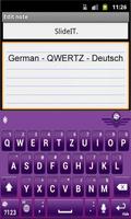 SlideIT German QWERTZ Pack ảnh chụp màn hình 1