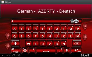 Poster SlideIT German AZERTY Pack