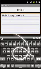 SlideIT Black Diamond Skin APK 下載