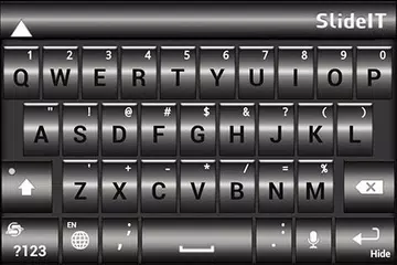 SlideIT Black Diamond Skin APK 下載