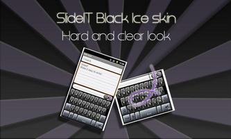 SlideIT Black Ice Skin पोस्टर
