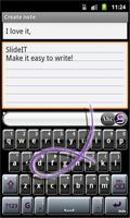 SlideIT Black Ice Skin screenshot 1