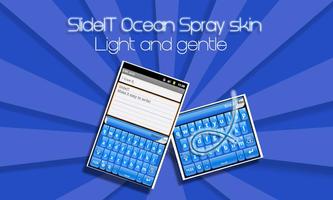 SlideIT Ocean Spray Skin โปสเตอร์