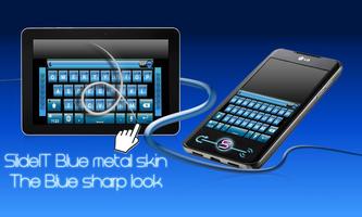 SlideIT Blue Metal Skin постер