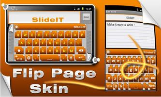 SlideIT Flip Page Skin الملصق