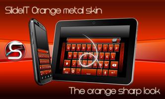 SlideIT Orange Metal Skin постер