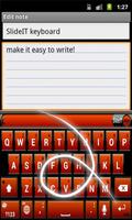 SlideIT Orange Metal Skin скриншот 1