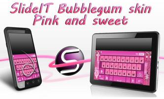 SlideIT Bubblegum Skin پوسٹر