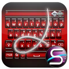 download SlideIT Red Ruby Skin APK