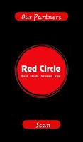 Red Circle الملصق