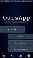 Quiz App - Nations' flag,capitals,religions,celebs Affiche