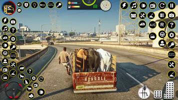ألعاب شاحنة نقل حيوانات المزرع تصوير الشاشة 1