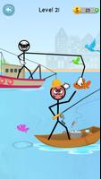 Stickman Games Thief Puzzle ảnh chụp màn hình 1