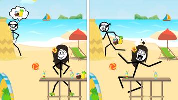 Stickman Games Thief Puzzle ảnh chụp màn hình 2