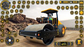 Construction Truck JCB Game 3D ảnh chụp màn hình 2