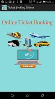 Ticket Booking Online الملصق