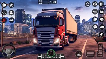 Euro Truck Sim Truck Game 3d capture d'écran 2