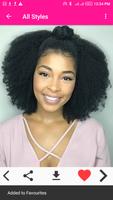 Latest Classy Natural hairstyles for Women 스크린샷 1
