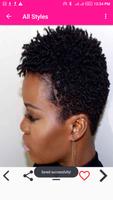 Latest Classy Natural hairstyles for Women capture d'écran 2