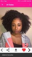 Latest Classy Natural hairstyles for Women capture d'écran 3