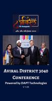 Aviral Rotary District 3040 Co Affiche