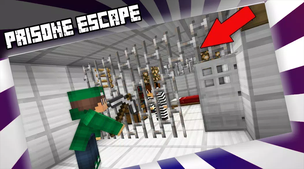 Prison Escape Maps for MCPE 🚔 1.3.0 Free Download