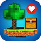 Sky block Maps Island Survival أيقونة