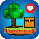 Sky block Maps Island Survival أيقونة