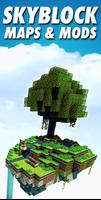 Sky block Maps Island Survival Affiche