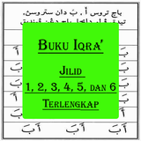 Buku Iqra' Jilid 1 - 6 lengkap иконка