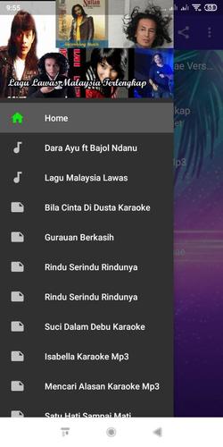Lagu Sedalam Dalam Rindu Karaoke