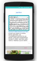 Ayat Kursi MP3 Audio Teks Ekran Görüntüsü 2