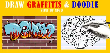Cara Menggambar Grafiti Doodle