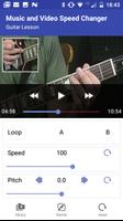 Music and Video Speed Changer Plakat